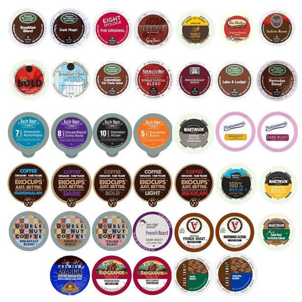 Coffee Variety Sampler Pack for Keurig KCup Brewers, 40 Count, 12.69