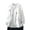 White, variant on Women's Floral Embroidered Shirts Ruffle Neck Cotton Linen Blouse Button Down Casual Long Sleeve Tops