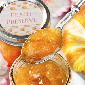 Old Fashioned Fredericksburg Peach Preserves 2 Glass Jar Net Wt. 40 Oz. each