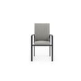 thumbnail image 6 of Whiteline Modern Living Doris Outdoor Dining Armchair Aluminum Matte Dark Grey, 6 of 6