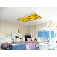 thumbnail image 3 of Octo Lights - Fluorescent Light Covers - 2x4 Flexible Ceiling Light Filters - For Classrooms and Offices - Flower 001, 3 of 6