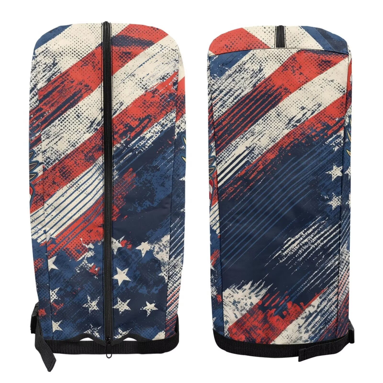 Yuyamidu 250 Annviersary USA Golf Bag Cover Eagle Dust and Sun Protection Golf Bag Umbrella for Clubs with Snap Button Adjustable Easy Access Fit Most Club Bags