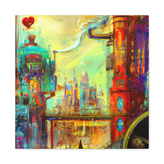 Victorian Steam Splendor - Canvas