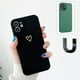 thumbnail image 4 of Lojalitet Compatible con iP14Pro 6.1, Funda para teléfono con diseño de textura de cuero y tejido, Material de TPU, Ultrafina, Verde, 4 of 5