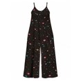 thumbnail image 7 of Women's Casual Sleeveless Jumpsuits Colorful Stars Spaghetti Strap Wide Leg Pants Rompers with Pockets, 7 of 7