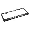 thumbnail image 4 of Acura RDX wordmark black coated zinc license frame holder 2 hole, 4 of 6