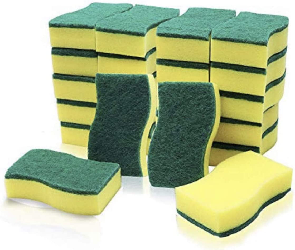Dishwashing Sponge, Kitchen Cleaning Sponges, Scrubbing Sponges,  Non-scratch Scrub Sponges, Sponges For Cleaning Kitchen Bathroom,  Non-scratch Cleaning Sponges, Cleaning Sponge Brush, Kitchen Tools - Temu