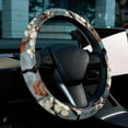 thumbnail image 6 of Tree 14.5 Inch Printing PVC Leather Auto Accessories Steering Wheel Cover Car Wheel Covers Steering Wheel Cover, 6 of 6