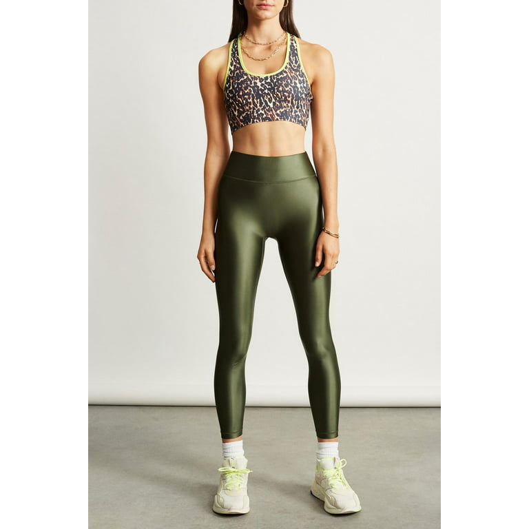 All Access Bandier OLIVE SHINE Women's Center Stage Legging 2X
