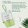 thumbnail image 3 of Cartucho Wax Roller Heads Clean + Easy para encerar, paquete de 24, 3 of 5