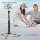thumbnail image 3 of Palo de Selfie Trípode de Viaje para Teléfono Celular con  Remoto y Soporte para Teléfono, Palo Selfie Extensible para , Trípode para  para Grabación de Video, 72 Pulgadas, Negro, 3 of 6