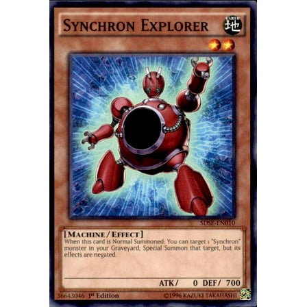 YuGiOh Synchron Extreme Structure Deck Common Synchron Explorer SDSE-EN010