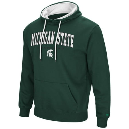- Men's Zone III Michigan State University Hoodie Pullover Sweatshirt