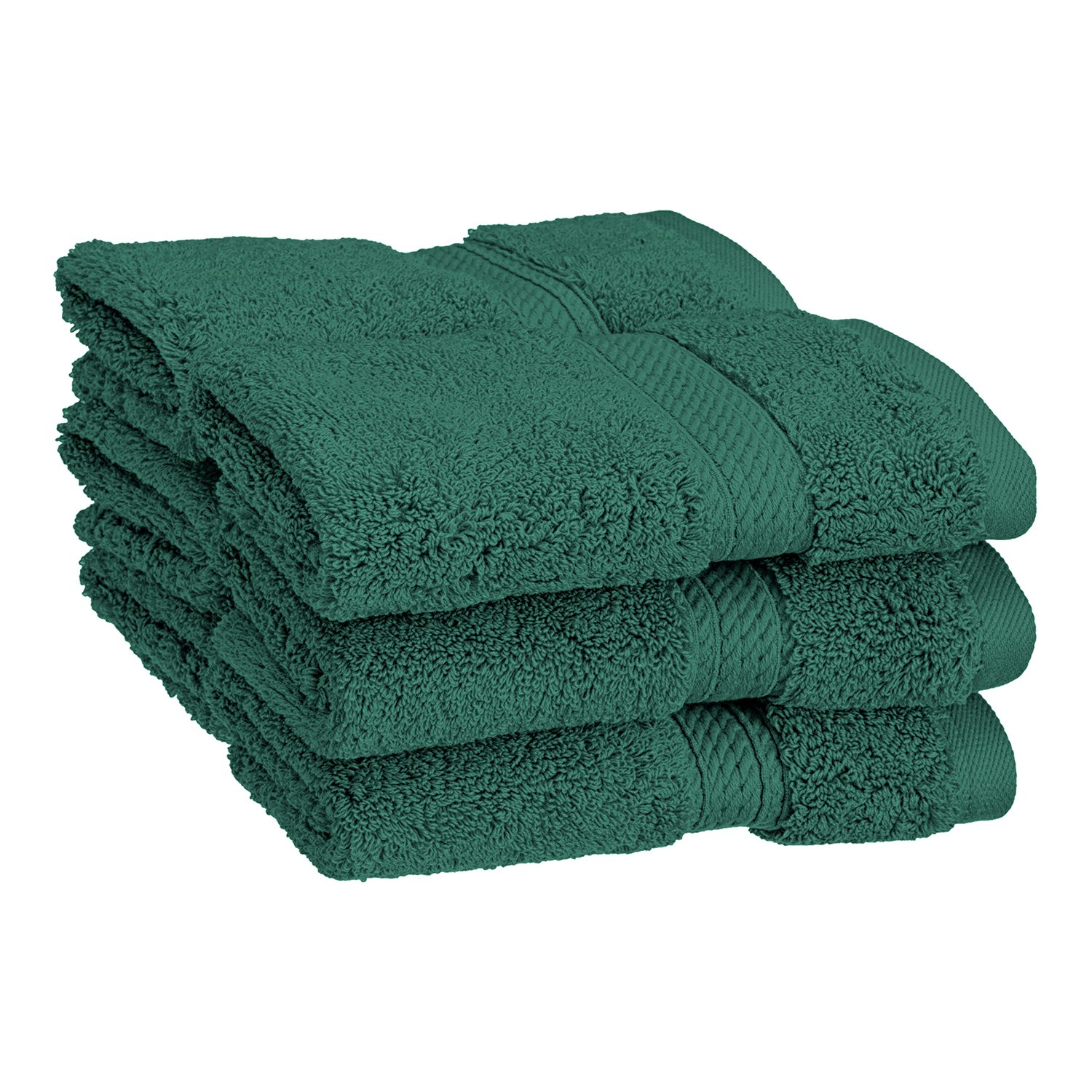 Egyptian Cotton 900 GSM Hotel Quality 6-Piece Face Towel Set Teal