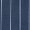 Blue, variant on Men's Pinstripe Polo T-Shirt, Loose Short Sleeve Top with Contrast White Collar