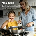 thumbnail image 3 of 7 Stainless Steel Cookware Set  Pots And Pans Non Stick Hybrid Non-stick Frying Pan Saucepan Saute & Stockpot Oven Safe Induction Compatible, 3 of 9
