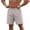 Beige, variant on FUZHIQ Men's Gym Shorts 8 Inch Inseam High Waist Drawstring Twill Chino Short Quick-Dry Lightweight Summer Beach Shorts Sports with Pockets,L