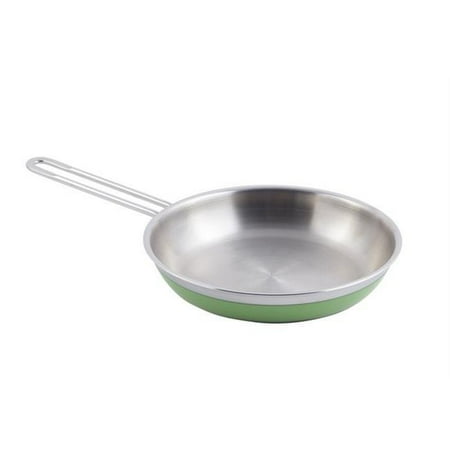 

Bon Chef 60307LIME 10.12 x 1.87 in.Classic Country French Collection Saute 1 quart Pan & Skillet Long Handle No Cover Lime - 20 oz
