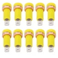 thumbnail image 2 of 10pcs 4mm Banana Jack Socket Mount Binding Post Connector Adapter Panel for Electronic InstrumentYellow, 2 of 14