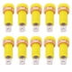 thumbnail image 1 of Toma De Conector Tipo Banana, Postes De Encuadernación Prood 10pcs Conductividad Eléctrica Alta Resistencia Estable Resistente Para Instrumentos Electrónicos ANGGREK Otros, 1 of 8