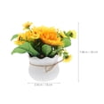 thumbnail image 2 of SKISUNO Planta Artificial De Girasol En Maceta Para Oficina Y Interior, 2 of 6