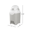 thumbnail image 2 of Foundations Premium Hands-Free Small Diaper Pail, 2 of 7