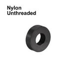 thumbnail image 4 of Uxcell Nylon 3.2mmx7mmx2mm Round Spacer for M3 Screws Black 100 Pack, 4 of 5