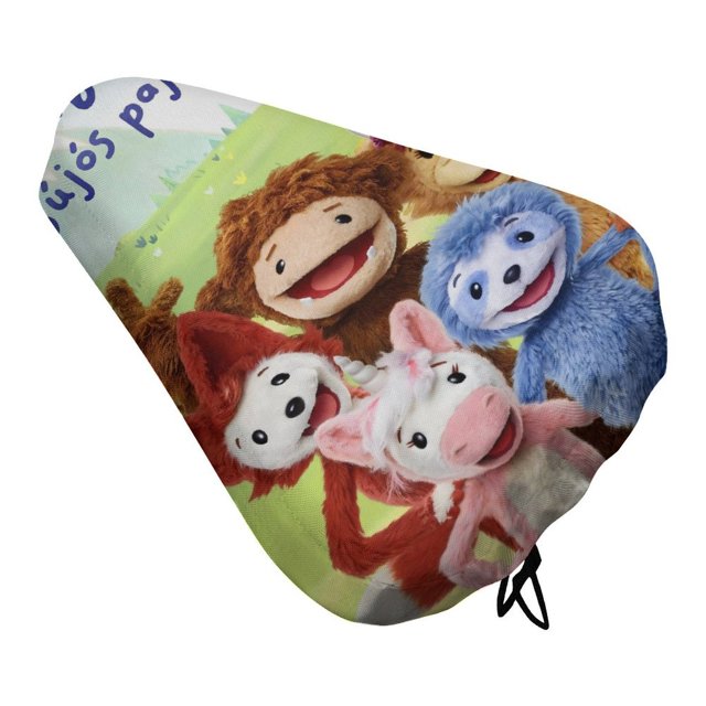 Slumberkins Funda de Asiento de Bicicleta Impermeable, Cojín Elástico Suave, Protector contra Lluvia, Polvo y UV