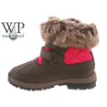thumbnail image 3 of Bearpaw Girl's Amanda Chocolate / Fuchsia Snow Boot - 13M, 3 of 4