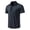 Navy, variant on Kureaily Men's Spring And Summer Leisure Travel Cotton HempS Retro Lapel Suspender T Shirt Short Sleeve Top Casual T-Shirts,Large/(Green)