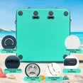 thumbnail image 2 of Inflatable Floating Dock Platform with Electric Pump, 6ft x 5ft x 6in Thick Multi-Person Floating Island Raft for Beach Lake Boating Ocean, 2 of 5