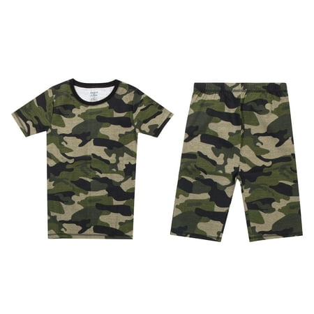

PRINCE OF SLEEP Short Sleeve Cotton Pajamas Sets for Boys 34747-10609-10-12