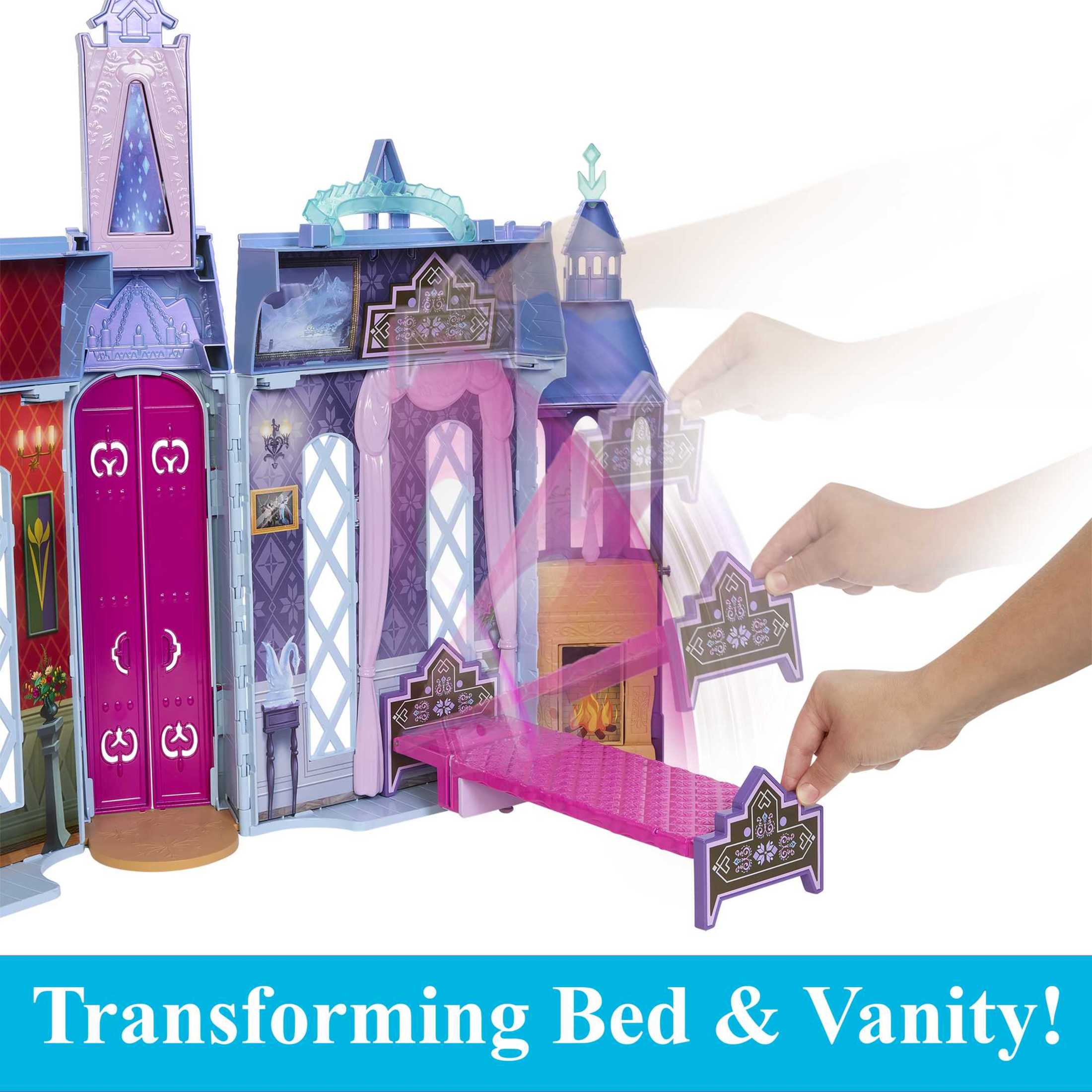 Disney Frozen Arendelle Castle Dollhouse Playset photo 4