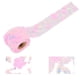 thumbnail image 3 of Rollo de tul de 10 yardas, lentejuelas bordadas, flores, cinta de malla, accesorios decorativos para manualidades, rosa oscuro, 3 of 12