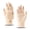 Beige, variant on Mooqilaa Girls Winter Gloves Size 3-8 Years, Warm Outdoor Fingerless Flip Top Knitted Gloves for Cold Weather Pink