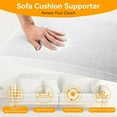 thumbnail image 4 of Cushion Support Insert Foam Repair Pad for Sagging Sofas Ergonomic Curved Designs Comfortable Enhancement, 4 of 12