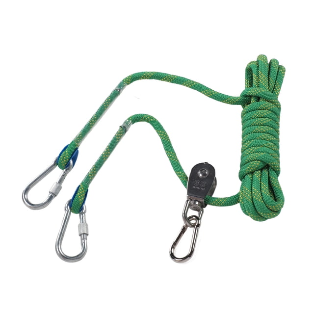 Reflective Dog Tie Out Cable, 5m Length, 360 Degree Rotating Pulley, Keeps Dogs Safe For Outdoor Camping Yard