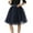 Navy, variant on PMVFHDE Womens Skirts Knee Length Tutu Layered Tulle Midi Skirt For Prom Party Adults Hot Pink,XL