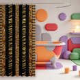 thumbnail image 3 of Erosebridal Classic Leopard Shower Curtain 72Wx78L,Vintage Cheetah Print Bath Curtain, 3 of 5