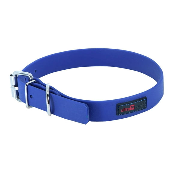 Ultrahund Play Regular Dog Collar 1" Wide, Fits 20" to 24" (Blue)