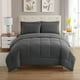 thumbnail image 2 of Set de edredón Sweet Home Collection Gray King, 7 piezas, 2 of 6