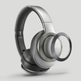 thumbnail image 2 of Cleer Wireless Noise Cancelling Over-Ear Headphones, Silver, FLOW1NTSLRUS, 2 of 12