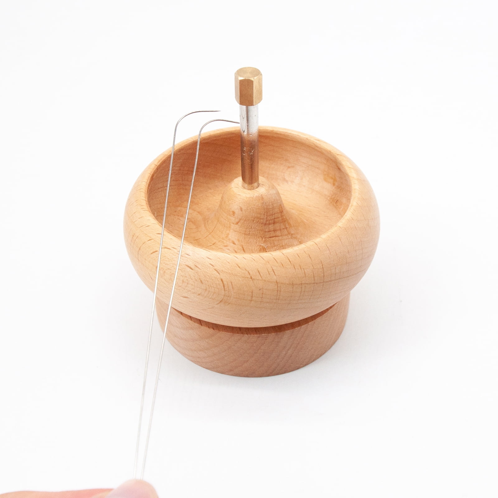 New DIY Jewelry Making Tools Wooden Bead Holder Seed Tool Supplies Crafting  Bracelet Bead Threader Beaded Bowl DIY Bead Stringer