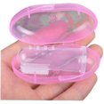 thumbnail image 2 of Cepillo de dientes de dedo de bebé con caja Cepillo de silicona suave para limpieza de dientes de niños Feliz Sencillez, 2 of 3