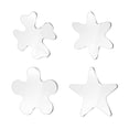 thumbnail image 2 of 4pcs/set Beginner Quilting Template Patchwork Free Motion Rulers Acrylic Sewing, 2 of 8