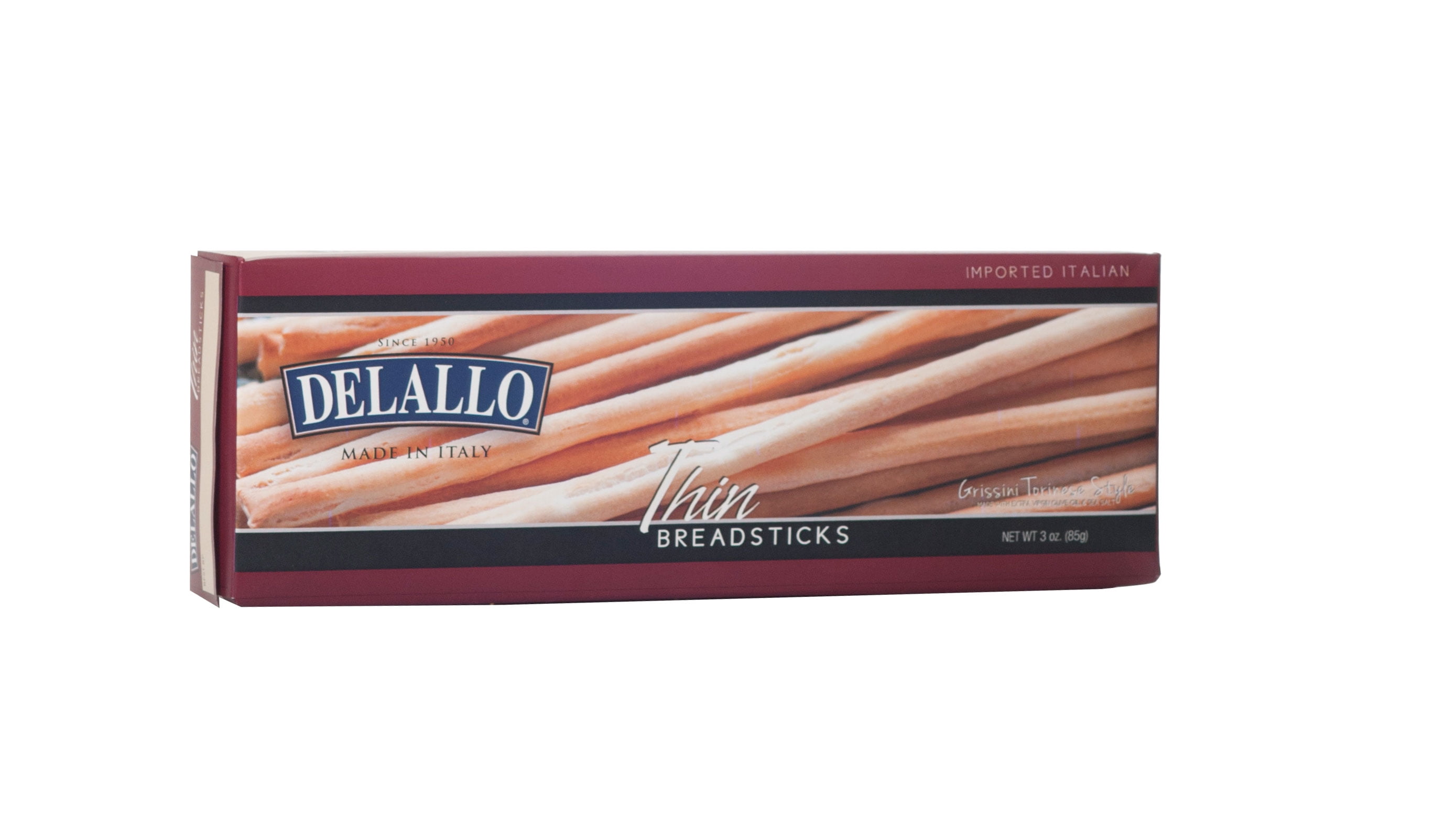 DeLallo Thin Torinese Breadsticks, 3.5Ounce Packages (Pack of 12