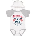 thumbnail image 3 of Inktastic Memorial Day Holiday Patriotic Boys or Girls Baby Bodysuit, 3 of 5