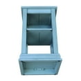 thumbnail image 5 of International Concepts Hampton Accent Table with Shelves in Ocean Blue, 5 of 7