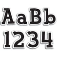 thumbnail image 2 of Creative Teaching Press Fancy Black, 4-Inch Designer Letters, 630 Pieces, 2 of 2