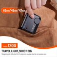 thumbnail image 2 of Flash IT30 Pro Mini TTL para Cámaras para . Receptor Inalámbrico 2.4G. Pantalla Táctil Inalámbrica., 2 of 9